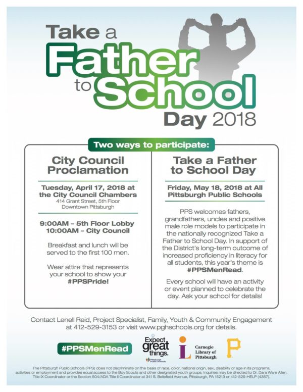 take a father to school day 2018