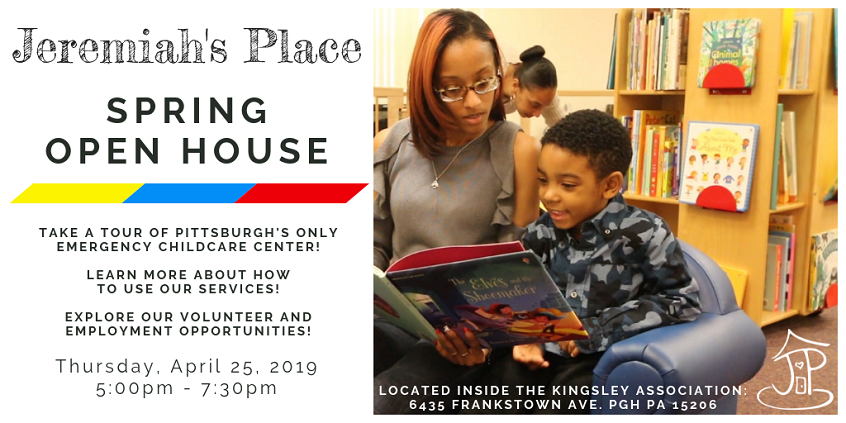 Jeremiah’s Place: Spring Open House