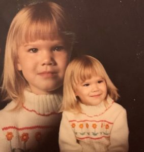 Nicole Paulovich early childhood photo.