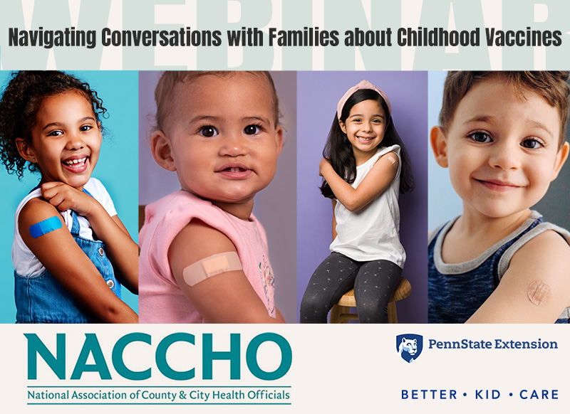 Webinar: Navigating Conversations with Families about Childhood Vaccines