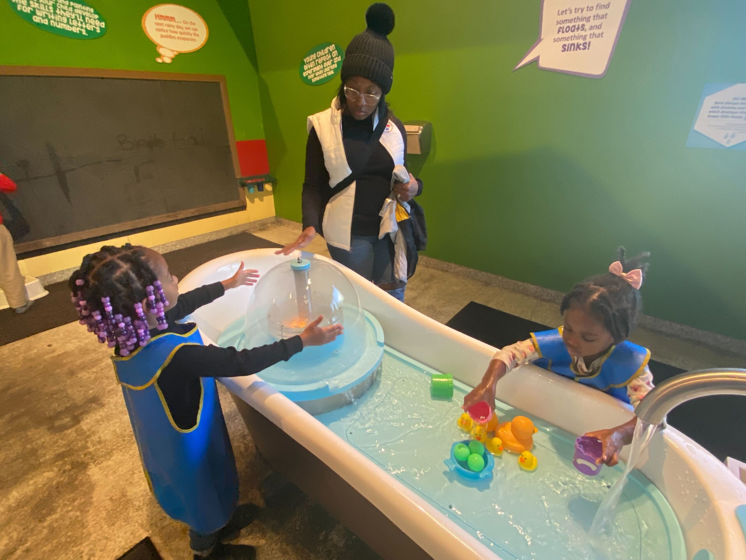 The Homewood Early Learning Hub & Family Center Explores Carnegie Science Center and Sportworks