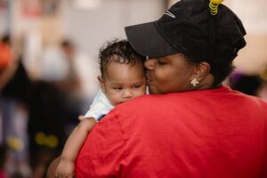 A caregiver holding an infant | OCDEL Offers Scholarship Through Pitt’s Infant Mental Health Certificate