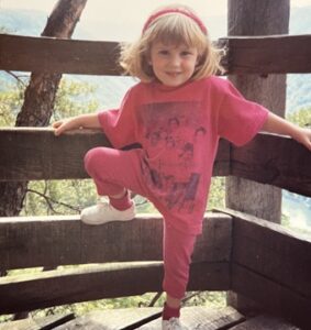 Karian Wise's early childhood photo.