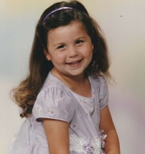 Colleen O'Neil's early childhood photo.