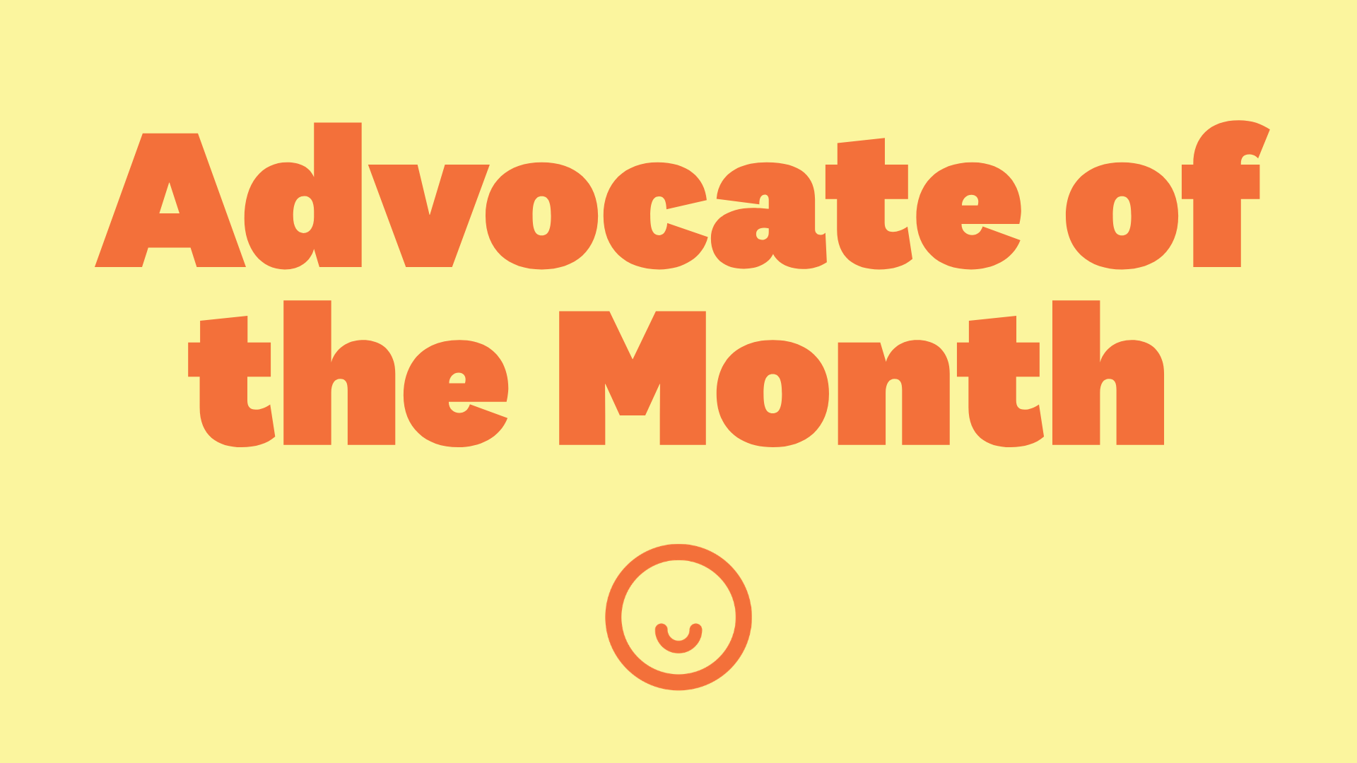 Trying Together Names Project Destiny Director as Advocate of the Month